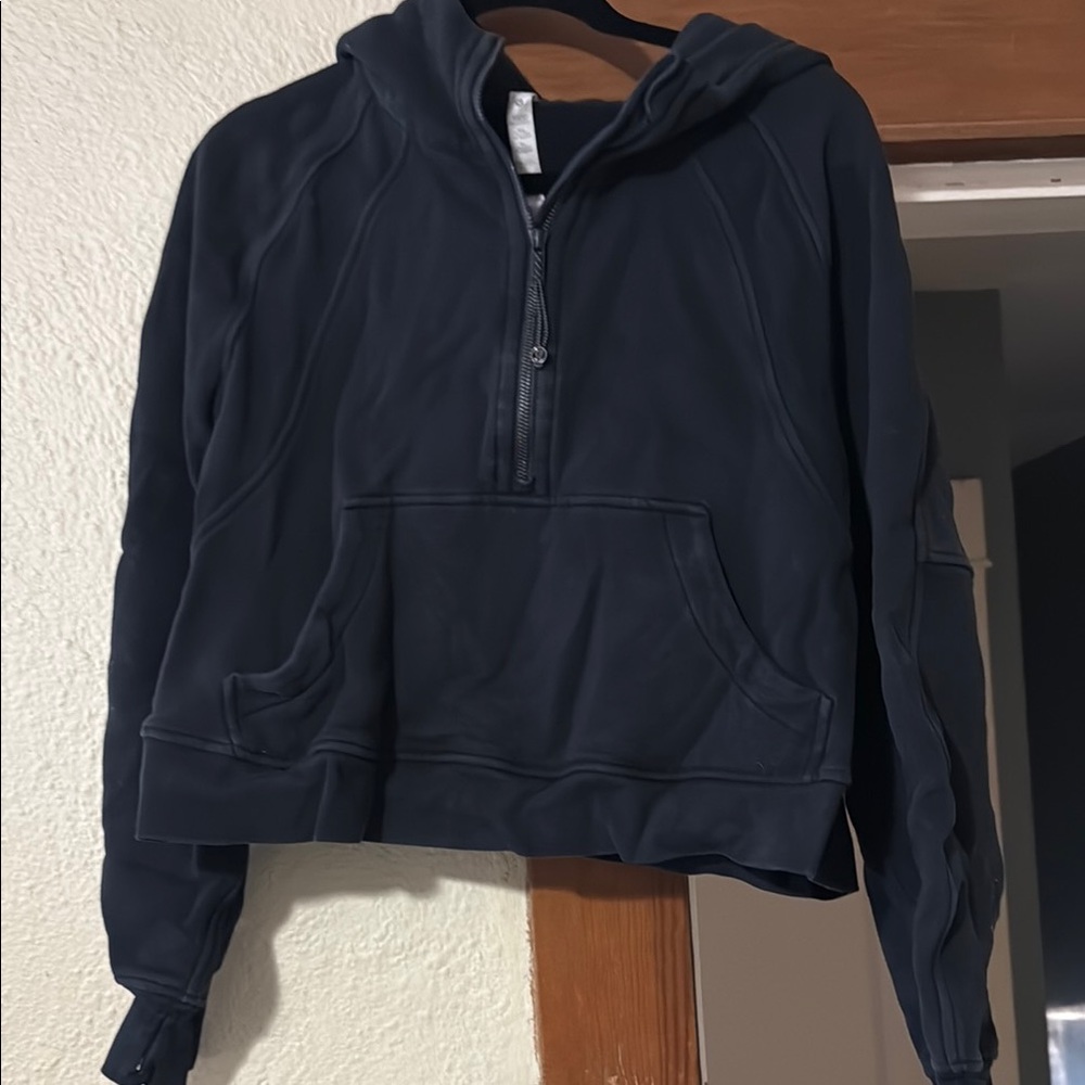 Lululemon Athletica Black Zip-Up Jacket